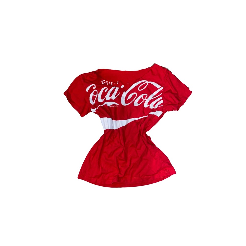 ❣️womans coca cola tshirt Y2K